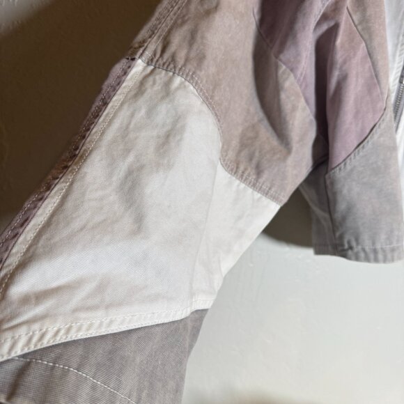 FP Movement by Free People We The Free Toni Pieced Lavender Jacket Size L NWT - Picture 6 of 8